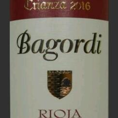 2016 BAGORDI RIOJA Crianza