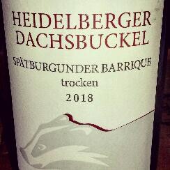 2018 Spätburgunder Spätlese trocken Barrique