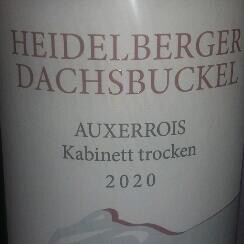 2020 Auxerrois Kabinett trocken