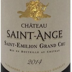 2014 CHÂTEAU SAINT-ANGE SAINT-EMILION GRAND CRU