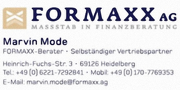 Formaxx AG Formaxx AG